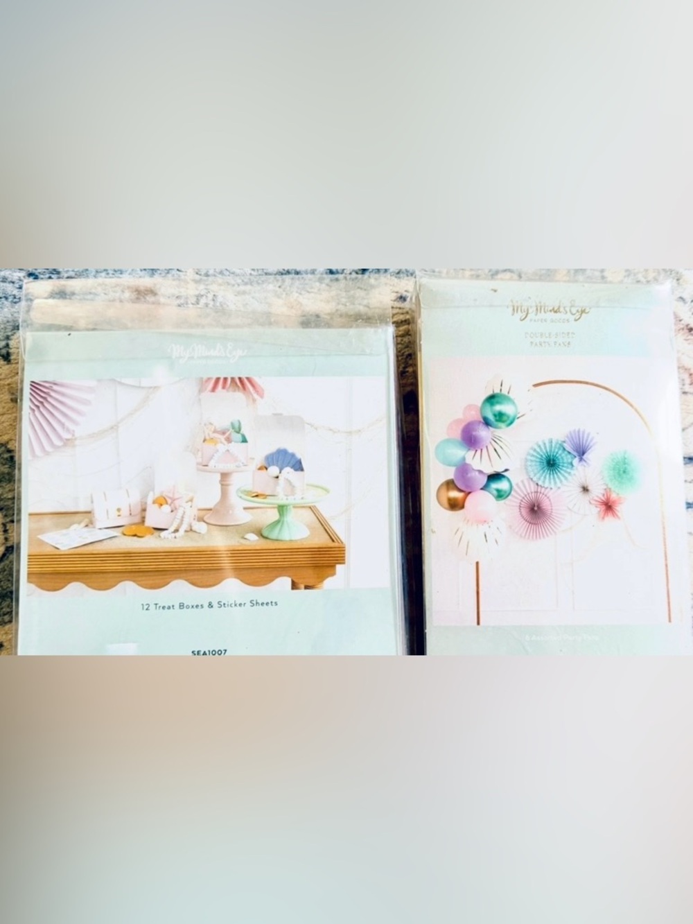 Mermaid and "Under the Sea" themed party accessories bundle